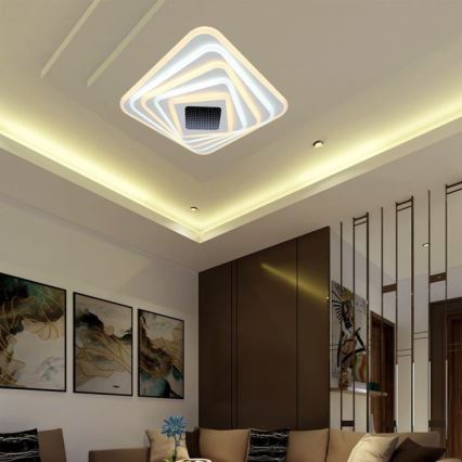 LED Aptumšojama griestu lampa LED/150W/230V 3000-6500K + tālvadības pults