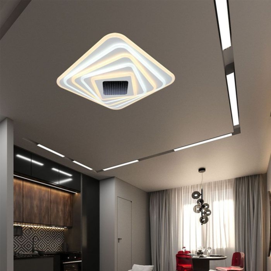 LED Aptumšojama griestu lampa LED/150W/230V 3000-6500K + tālvadības pults