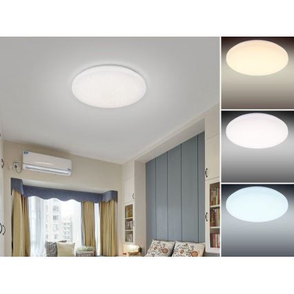 LED Aptumšojama griestu lampa LED/150W/230V + tālvadības pults