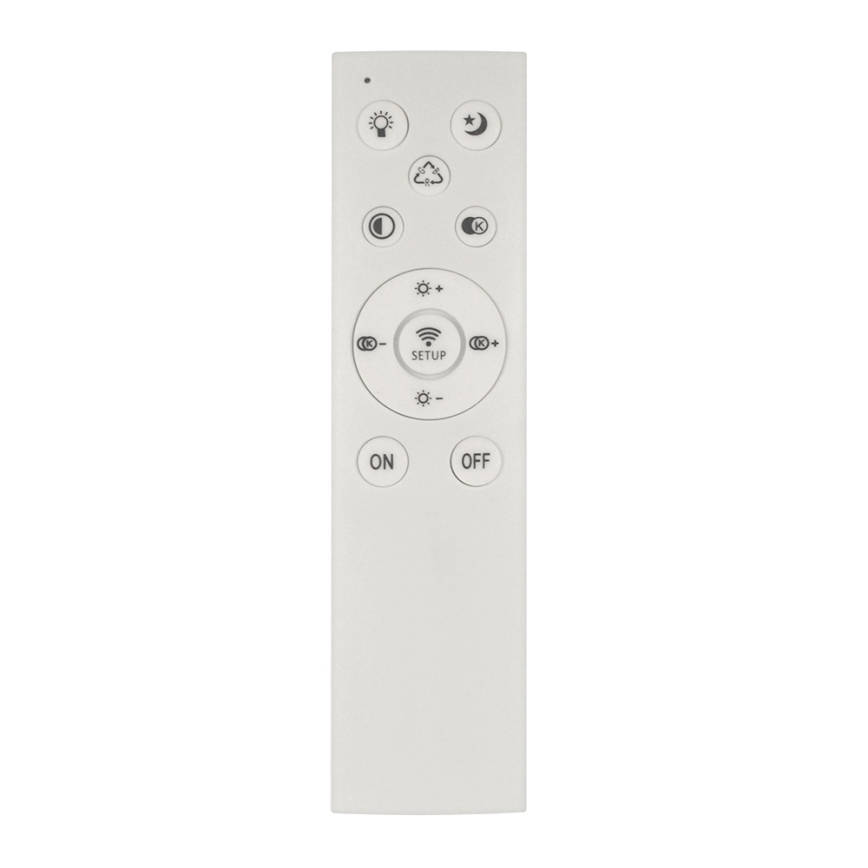 LED Aptumšojama griestu lampa LED/168W/230V + tālvadības pults