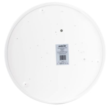 LED Aptumšojama griestu lampa LED/40W/230V 3000-6500K d. 40 cm balta + tālvadības pults