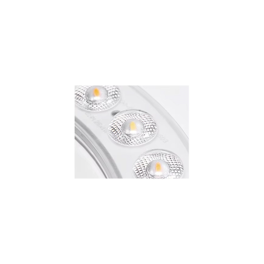 LED Aptumšojama griestu lampa LED/40W/230V 3000-6500K d. 40 cm balta + tālvadības pults