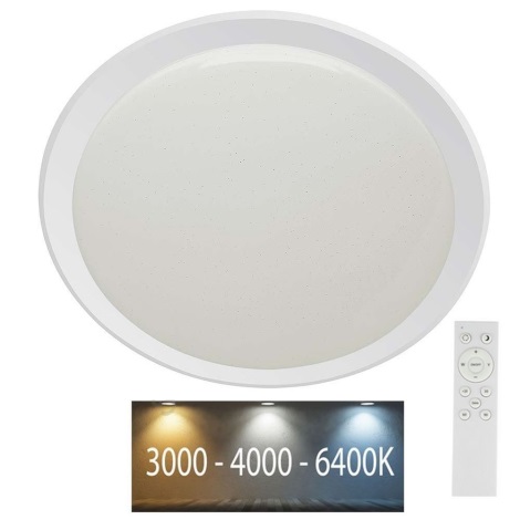 LED Aptumšojama griestu lampa LED/40W/230V 3000K/4000K/6500K + tālvadības pults