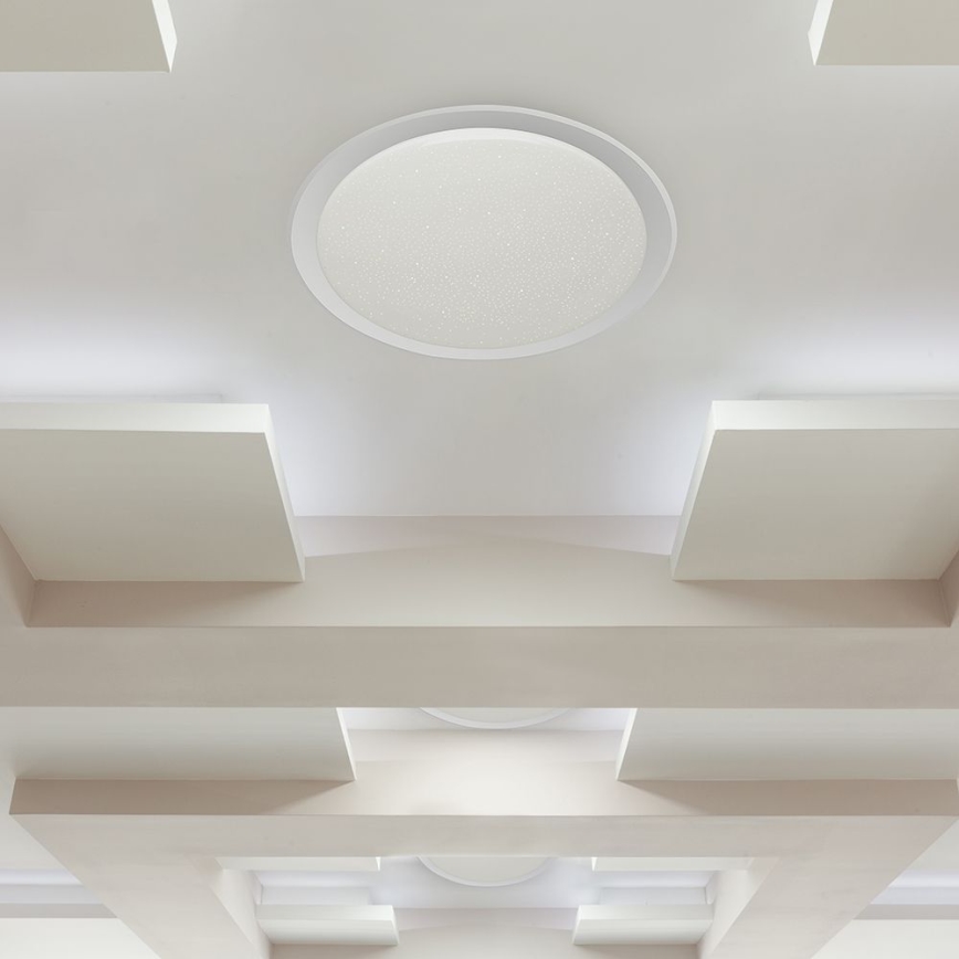 LED Aptumšojama griestu lampa LED/40W/230V 3000K/4000K/6500K d. 56,5 cm + tālvadības pults