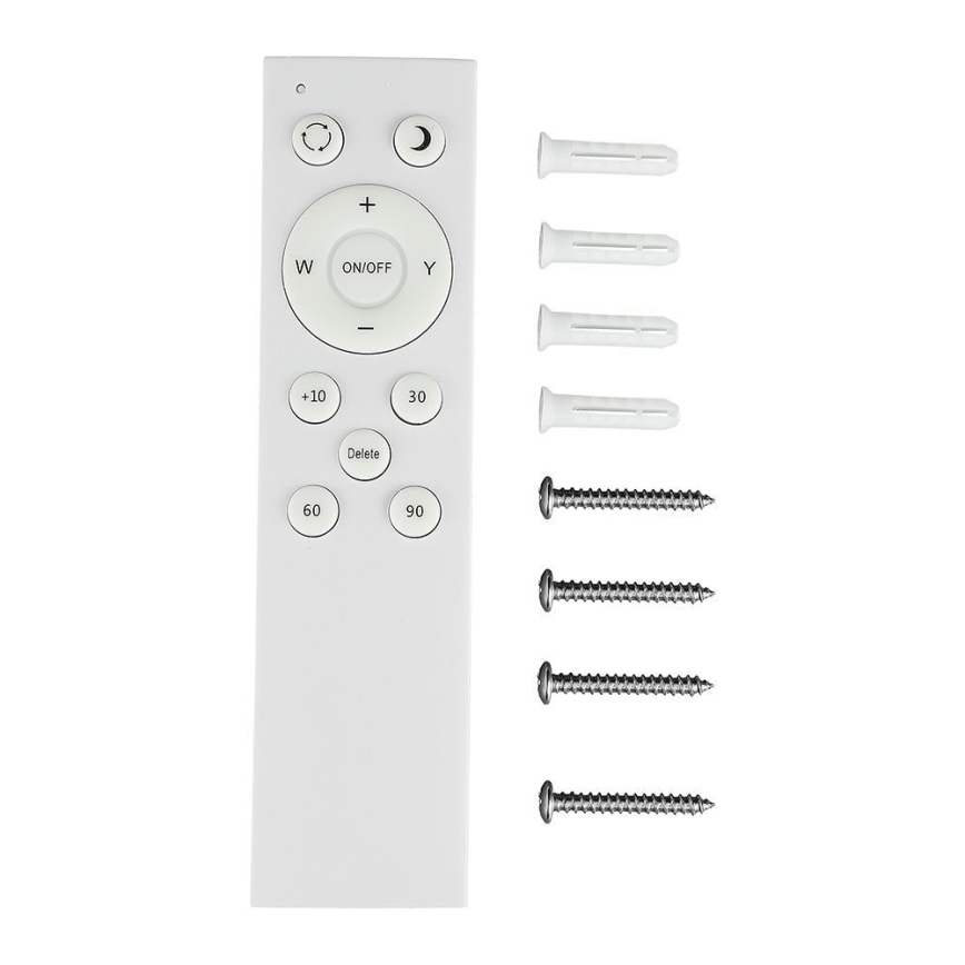 LED Aptumšojama griestu lampa LED/40W/230V 3000K/4000K/6500K d. 56,5 cm + tālvadības pults
