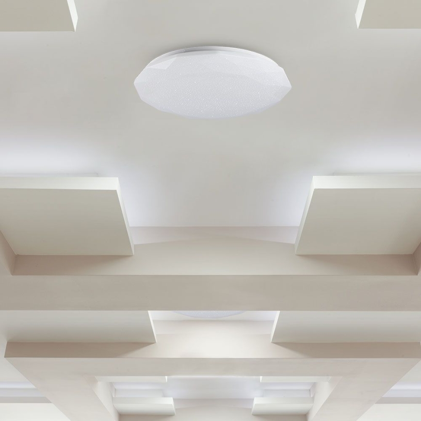 LED Aptumšojama griestu lampa LED/40W/230V 3000K/4000K/6500K + tālvadības pults