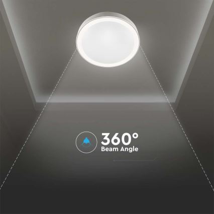 LED Aptumšojama griestu lampa LED/40W/230V 3000K/4000K/6500K d. 51 cm + tālvadības pults
