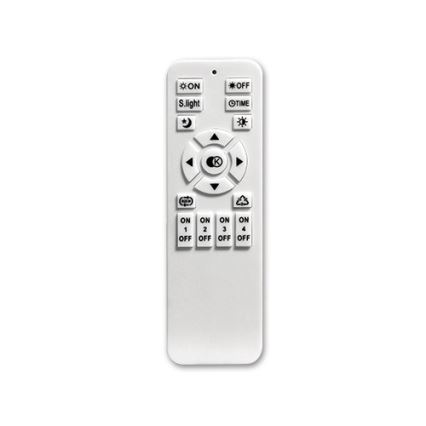 LED Aptumšojama griestu lampa LED/45W/230V 3000-6500K balta + tālvadības pults