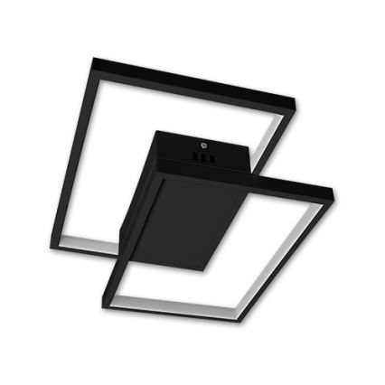 LED Aptumšojama griestu lampa LED/45W/230V 3000-6500K melna + tālvadības pults