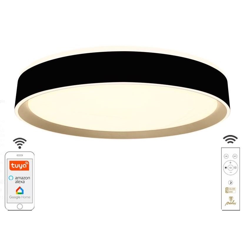 LED Aptumšojama griestu lampa LED/48W/230V 2700-6500K Wi-Fi Tuya + tālvadības pults