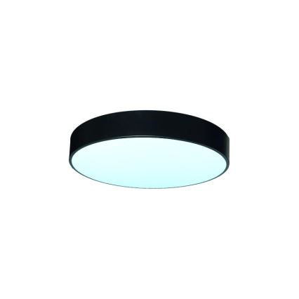 LED Aptumšojama griestu lampa LED/50W/230V 3000-6500K melna + tālvadības pults