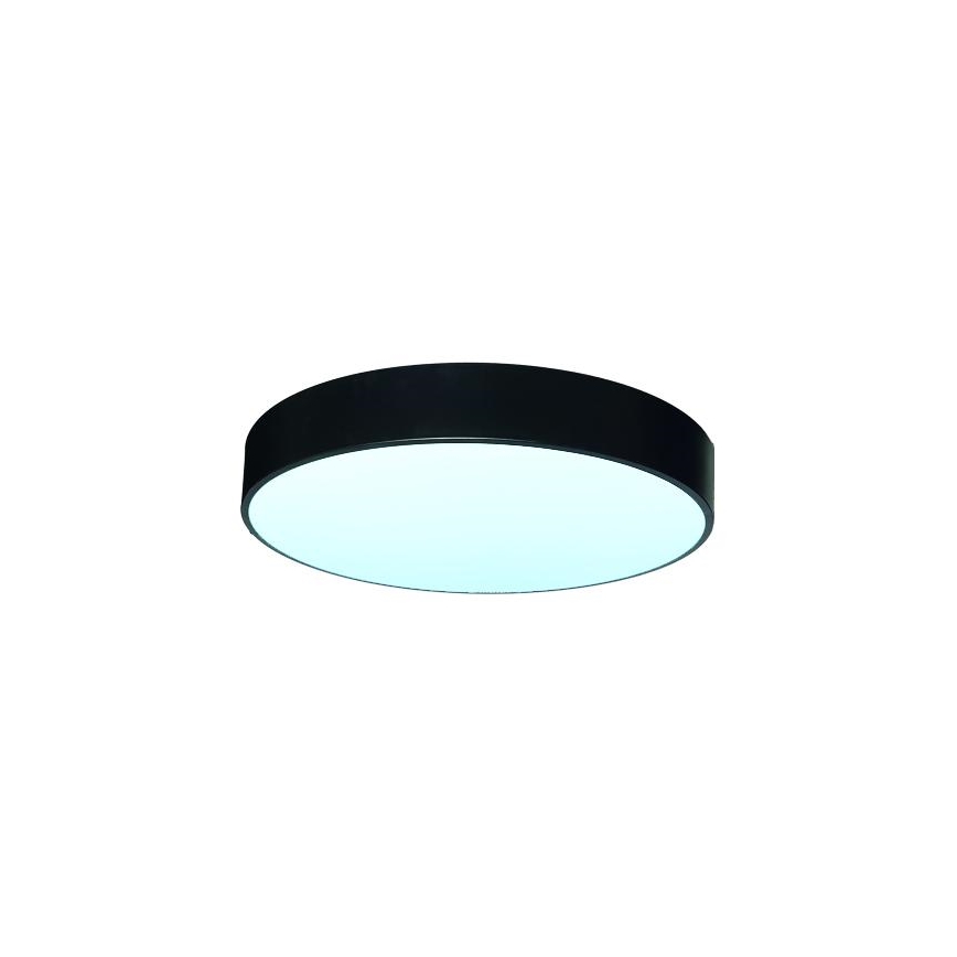LED Aptumšojama griestu lampa LED/50W/230V 3000-6500K melna + tālvadības pults