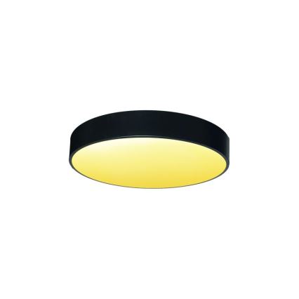 LED Aptumšojama griestu lampa LED/50W/230V 3000-6500K melna + tālvadības pults