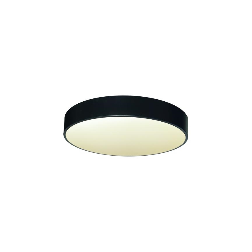 LED Aptumšojama griestu lampa LED/50W/230V 3000-6500K melna + tālvadības pults