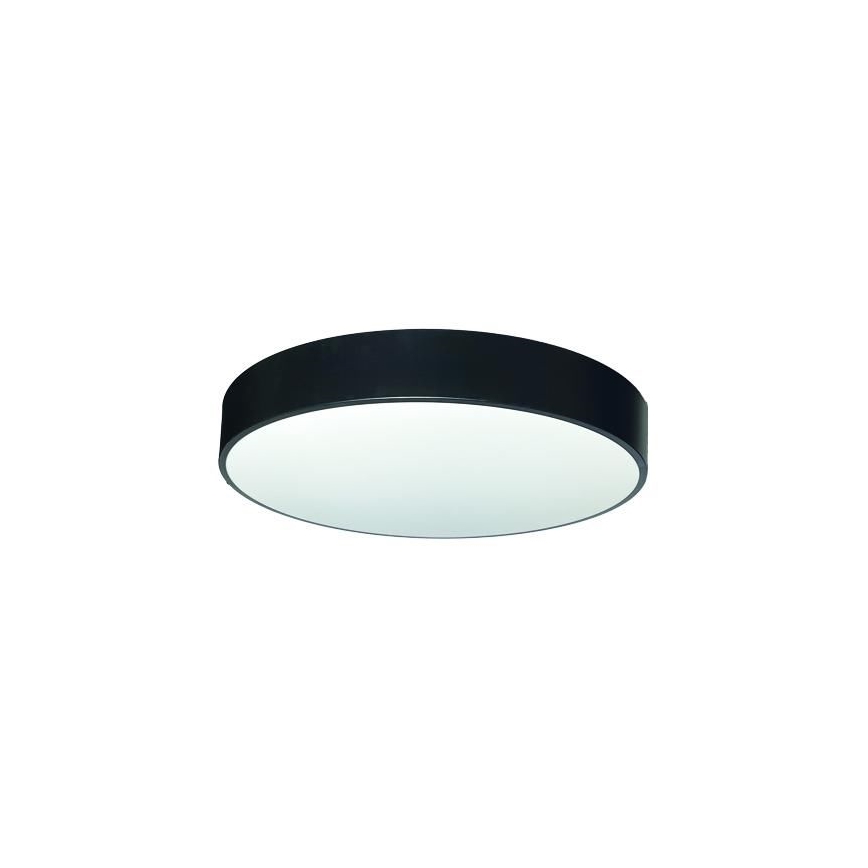 LED Aptumšojama griestu lampa LED/50W/230V 3000-6500K melna + tālvadības pults