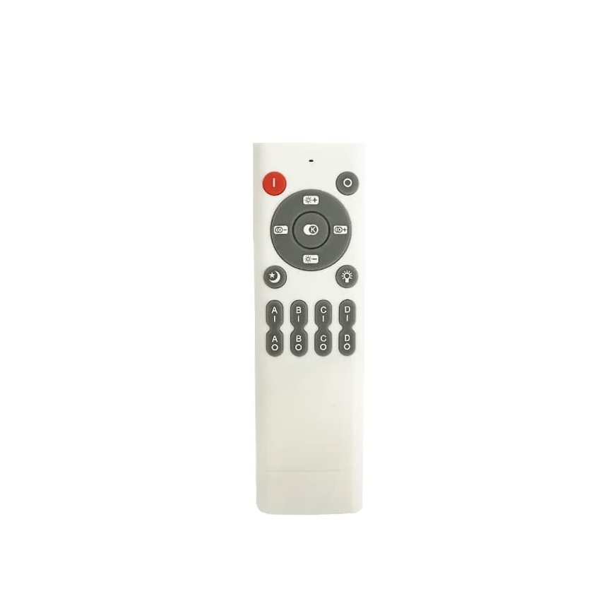 LED Aptumšojama griestu lampa LED/50W/230V 3000-6500K melna + tālvadības pults