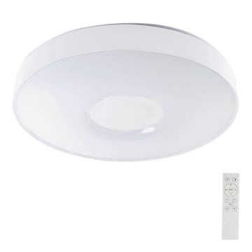 LED Aptumšojama griestu lampa LED/60W/230V 3000-6500K 49,5 cm balta + tālvadības pults