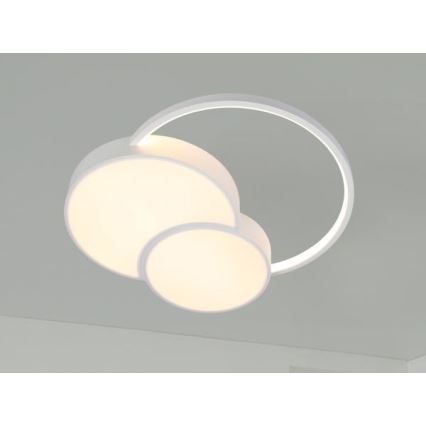 LED Aptumšojama griestu lampa LED/60W/230V 3000-6500K balta + tālvadības pults