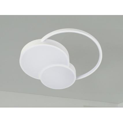 LED Aptumšojama griestu lampa LED/60W/230V 3000-6500K balta + tālvadības pults