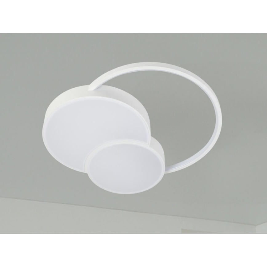 LED Aptumšojama griestu lampa LED/60W/230V 3000-6500K balta + tālvadības pults