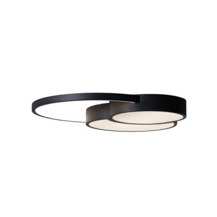 LED Aptumšojama griestu lampa LED/60W/230V 3000-6500K melna + tālvadības pults