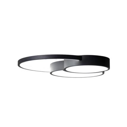 LED Aptumšojama griestu lampa LED/60W/230V 3000-6500K melna + tālvadības pults