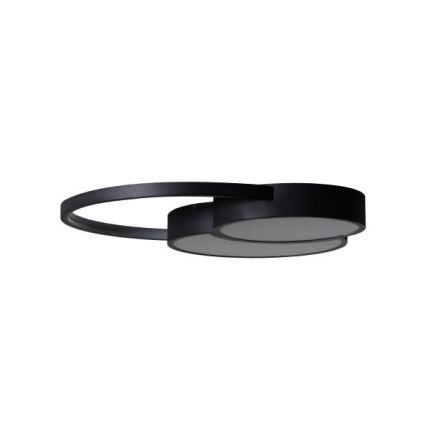 LED Aptumšojama griestu lampa LED/60W/230V 3000-6500K melna + tālvadības pults