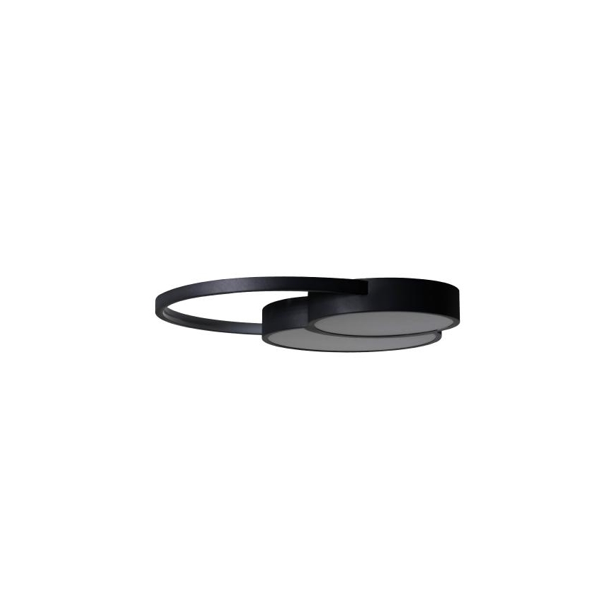 LED Aptumšojama griestu lampa LED/60W/230V 3000-6500K melna + tālvadības pults