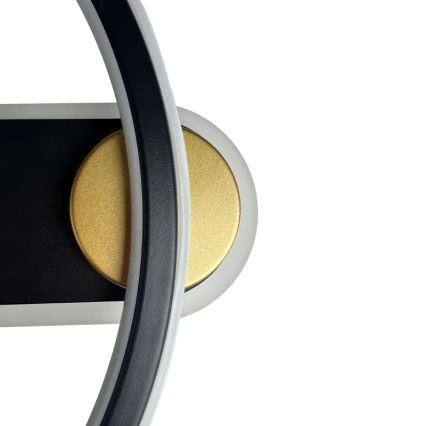 LED Aptumšojama griestu lampa LED/60W/230V 3000-6500K melna + tālvadības pults