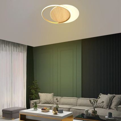 LED Aptumšojama griestu lampa LED/60W/230V 3000-6500K + tālvadības pults