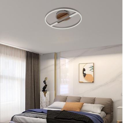 LED Aptumšojama griestu lampa LED/60W/230V 3000-6500K + tālvadības pults