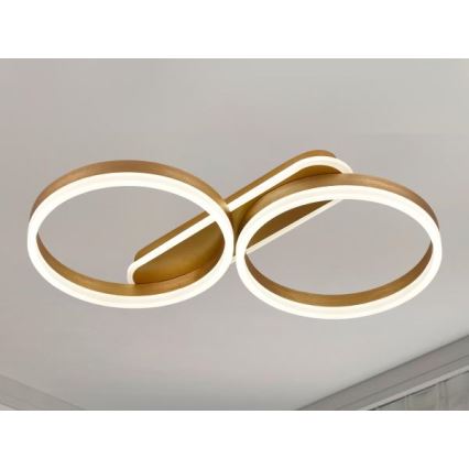LED aptumšojama griestu lampa LED/60W/230V 3000-6500K + tālvadības pults
