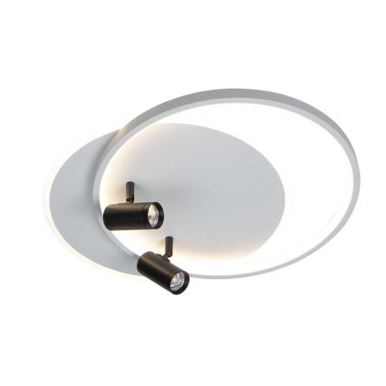 LED Aptumšojama griestu lampa LED/65W/230V 3000-6500K balta + tālvadības pults