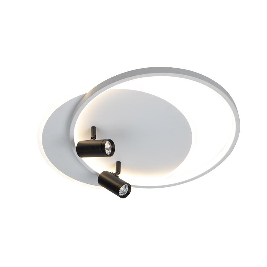LED Aptumšojama griestu lampa LED/65W/230V 3000-6500K balta + tālvadības pults