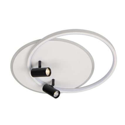 LED Aptumšojama griestu lampa LED/65W/230V 3000-6500K balta + tālvadības pults