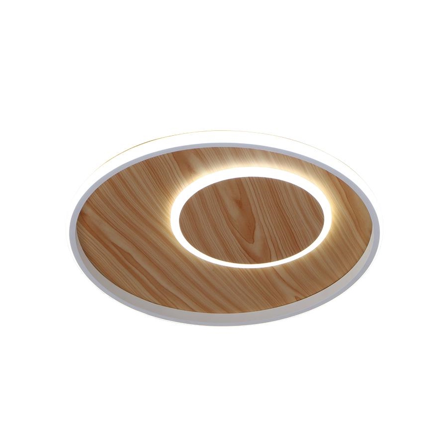 LED Aptumšojama griestu lampa LED/65W/230V 3000-6500K brūna + tālvadības pults