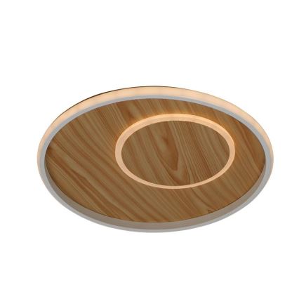 LED Aptumšojama griestu lampa LED/65W/230V 3000-6500K brūna + tālvadības pults