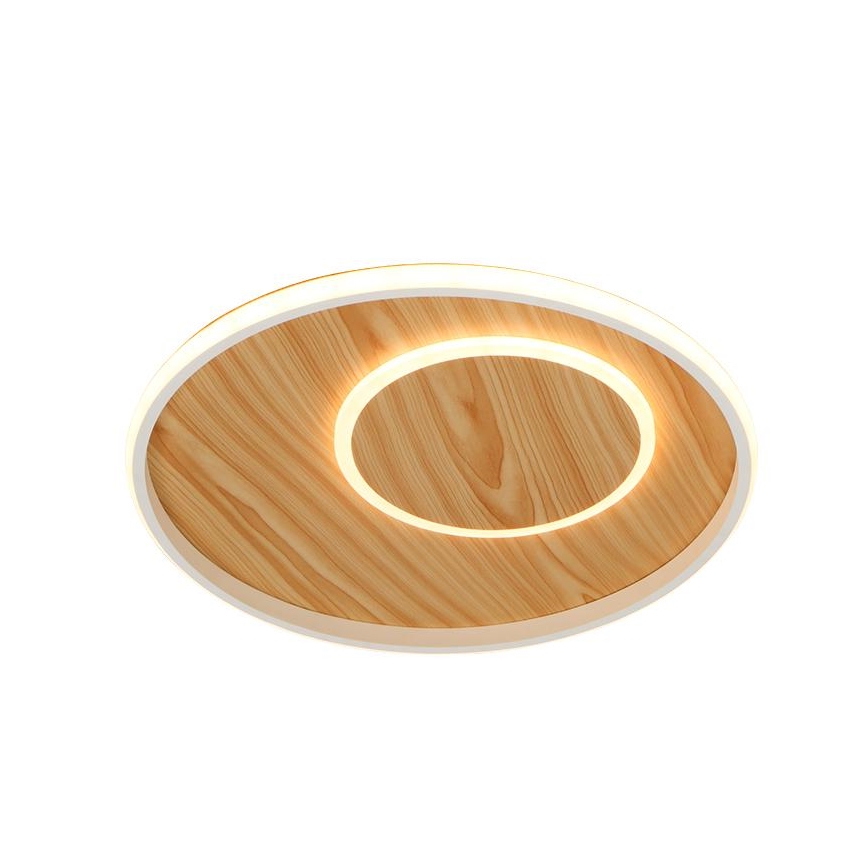 LED Aptumšojama griestu lampa LED/65W/230V 3000-6500K brūna + tālvadības pults
