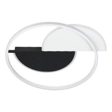 LED Aptumšojama griestu lampa LED/70W/230V 3000-6500K balta/melna + tālvadības pults