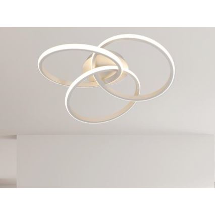 LED Aptumšojama griestu lampa LED/70W/230V 3000-6500K balta + tālvadības pults