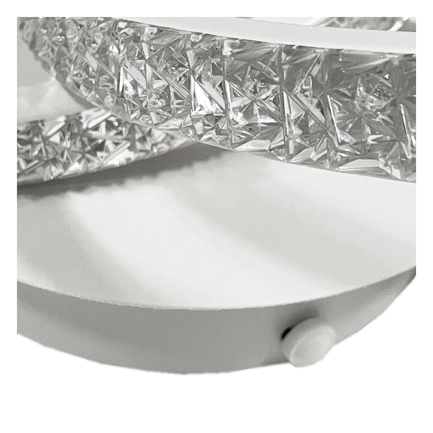 LED Aptumšojama griestu lampa LED/70W/230V 3000-6500K balta + tālvadības pults