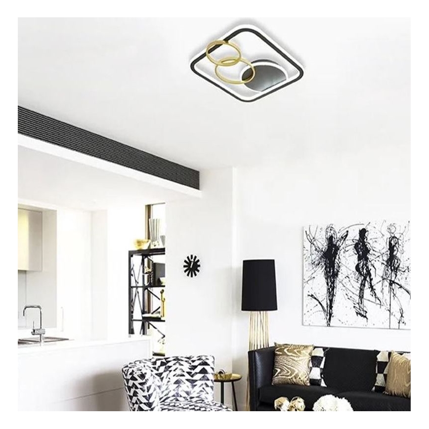 LED Aptumšojama griestu lampa LED/70W/230V 3000-6500K + tālvadības pults