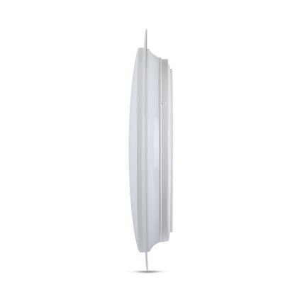 LED Aptumšojama griestu lampa LED/72W/230V 3000-6500K d. 67 cm balta + tālvadības pults