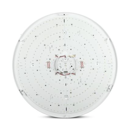 LED Aptumšojama griestu lampa LED/72W/230V 3000-6500K d. 67 cm balta + tālvadības pults
