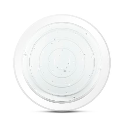 LED Aptumšojama griestu lampa LED/72W/230V 3000-6500K d. 67 cm balta + tālvadības pults