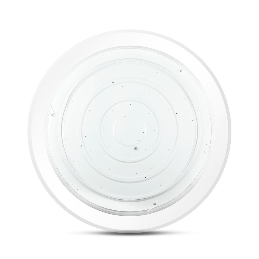 LED Aptumšojama griestu lampa LED/72W/230V 3000-6500K d. 67 cm balta + tālvadības pults