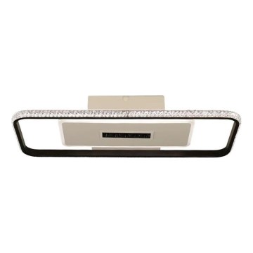 LED Aptumšojama griestu lampa LED/75W/230V 3000-6500K balta/melna + tālvadības pults