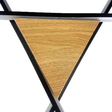 LED Aptumšojama griestu lampa LED/75W/230V 3000-6500K brūna/melna + tālvadības pults