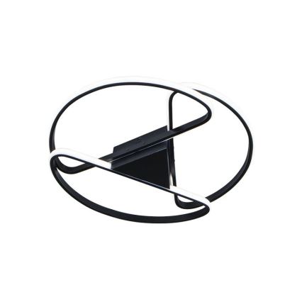 LED Aptumšojama griestu lampa LED/75W/230V 3000-6500K melna + tālvadības pults