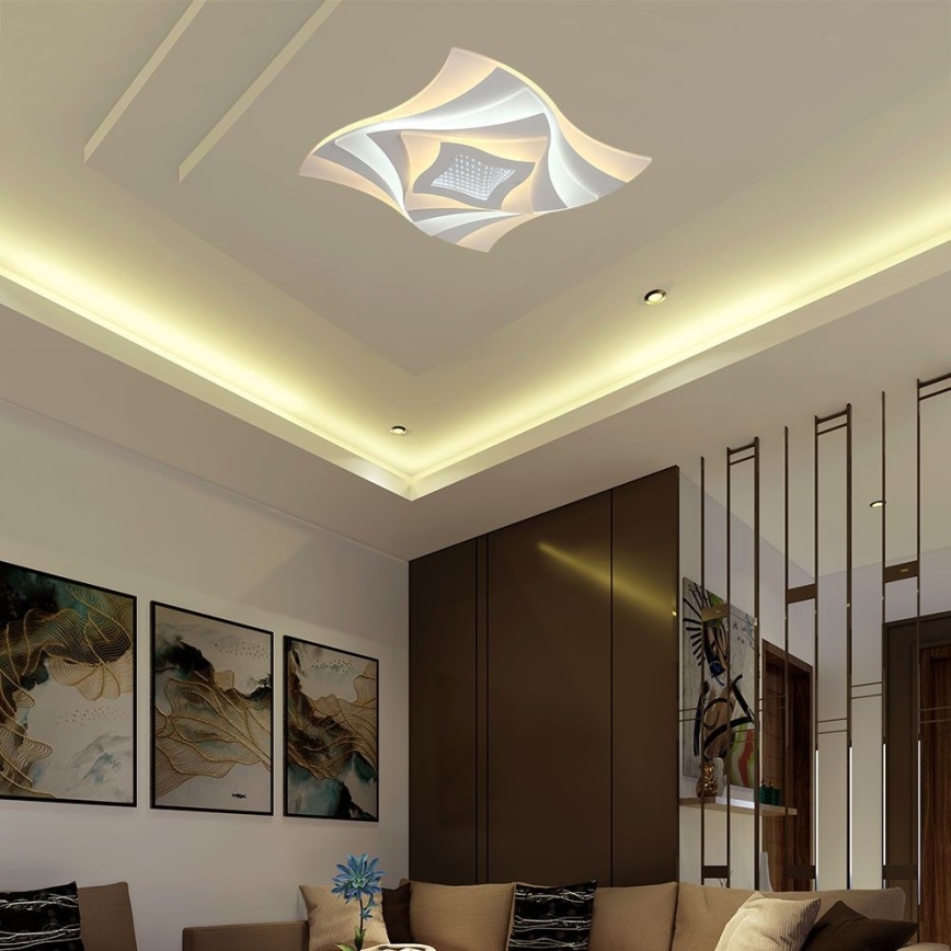 LED Aptumšojama griestu lampa LED/75W/230V 3000-6500K + tālvadības pults